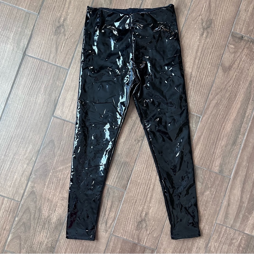 Patent Faux Leather leggings